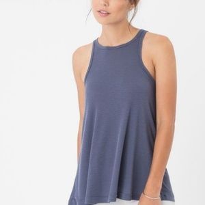 Rib racer tank top